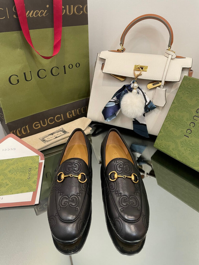 Gucci Gg Jordaan Loafer Loafers editorial product context 1