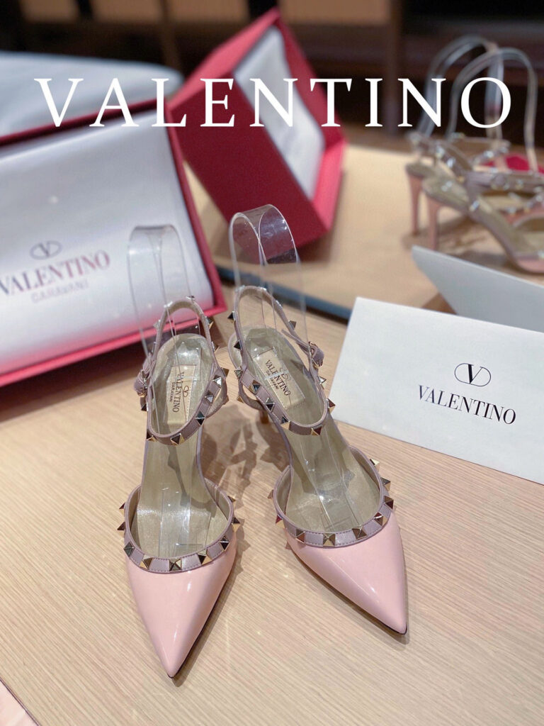 Valentino Rockstud Sandals editorial product context 1
