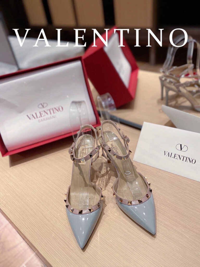 Valentino Rockstud Sandals editorial product context 1