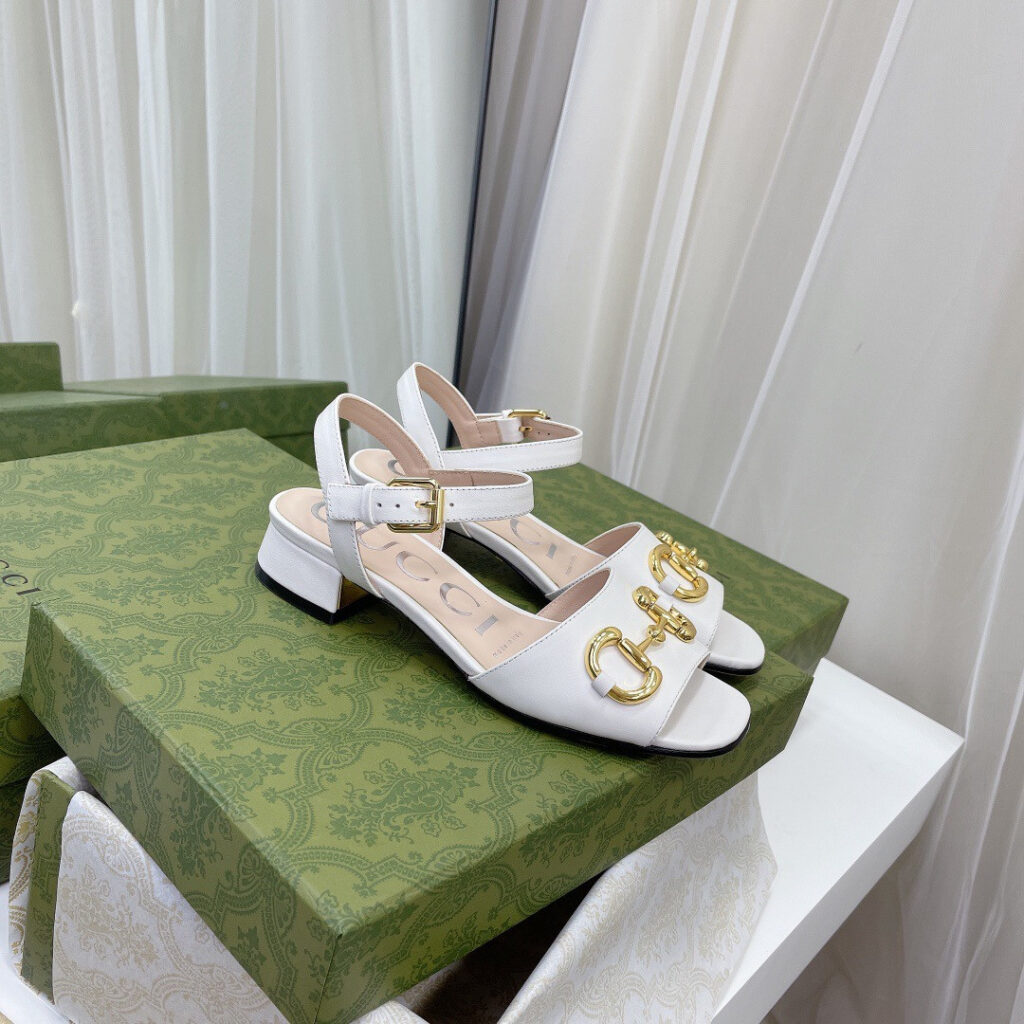 Gucci Baby Mystic Horsebit Sandals editorial product context 1