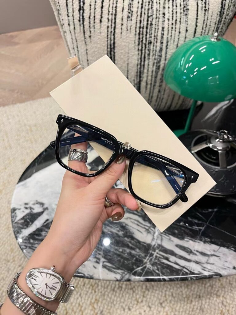 Bottega Veneta Eyeglasses Black Ring editorial product context 1