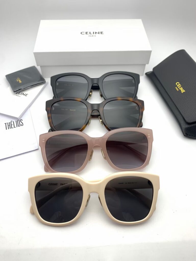 Celine Thelios Metal Black Ring editorial product context 1