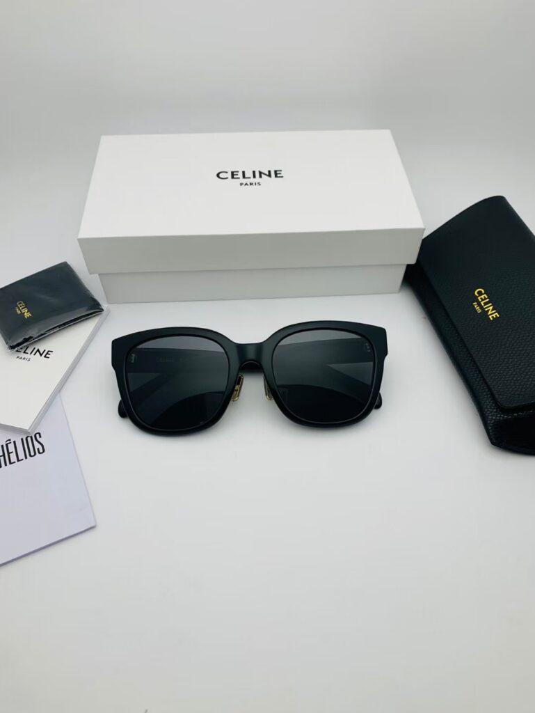 Celine Thelios Metal Black Ring editorial product context 3