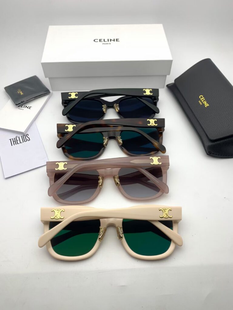 Celine Thelios Metal Black Ring editorial product context 2