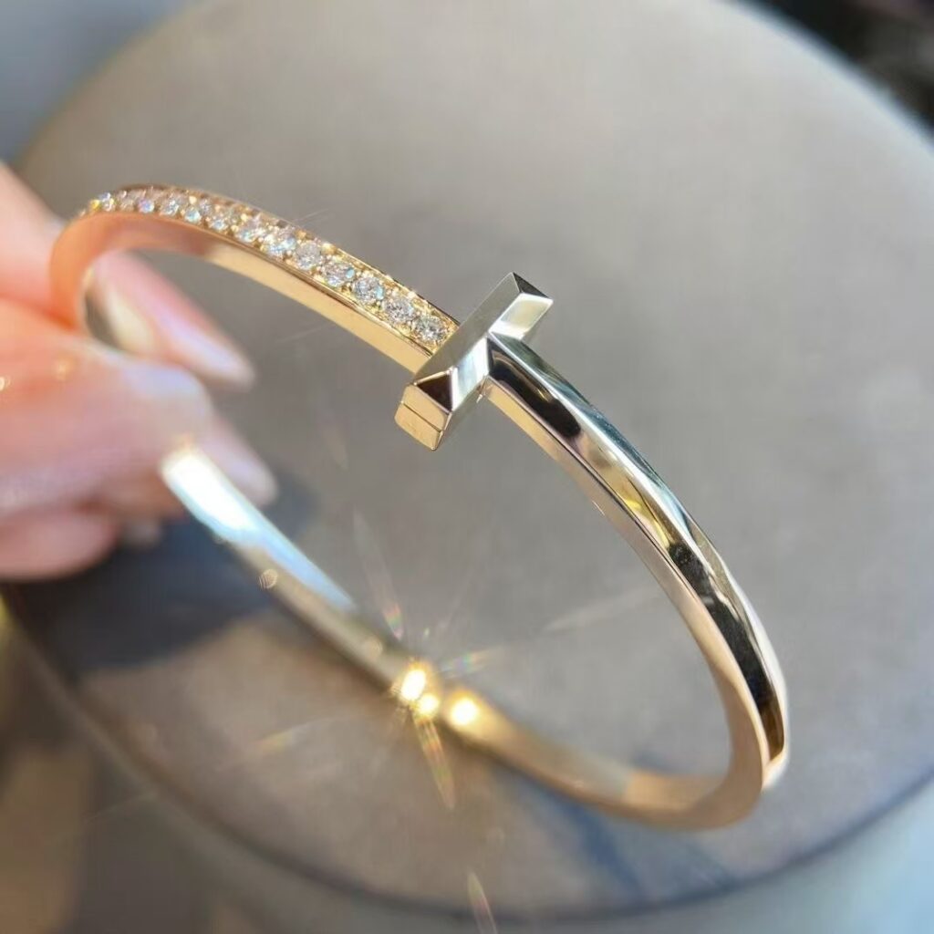 Designer Love Bangle Bracelet editorial product context 1
