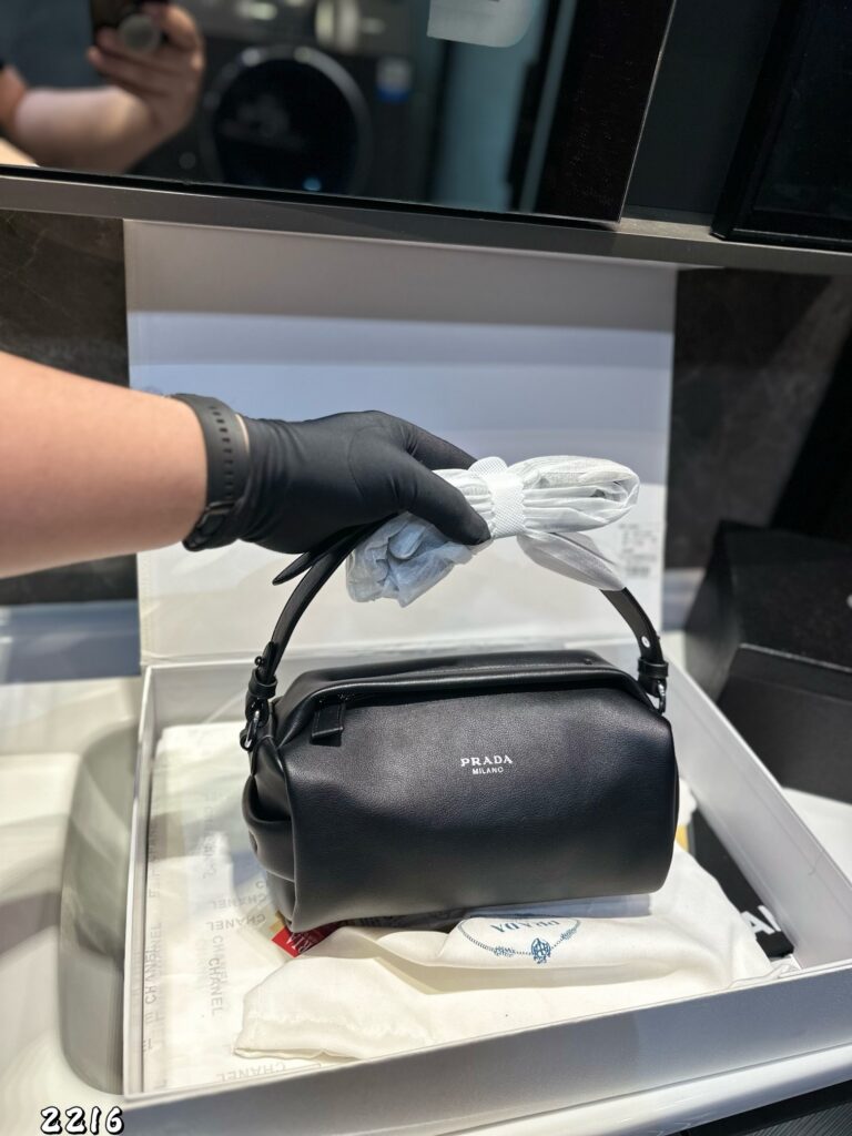 Prada Red Crossbody Bag editorial product context 2