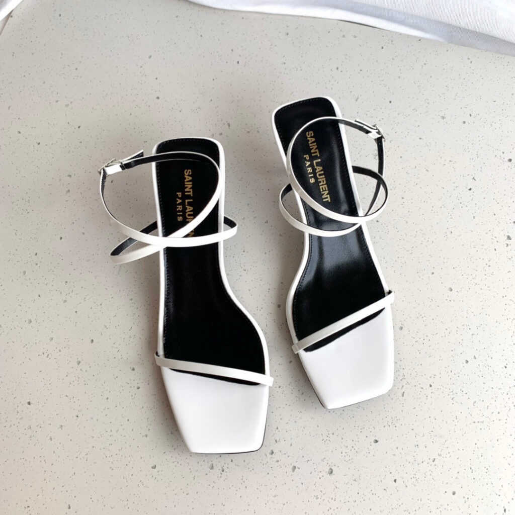 Saint Laurent nuit sandals editorial product context 1