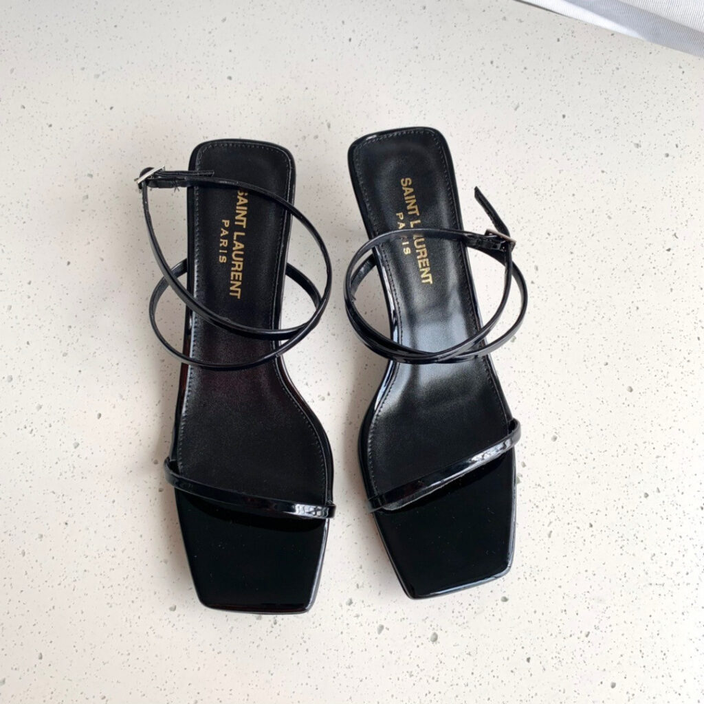 Saint Laurent nuit sandals editorial product context 1