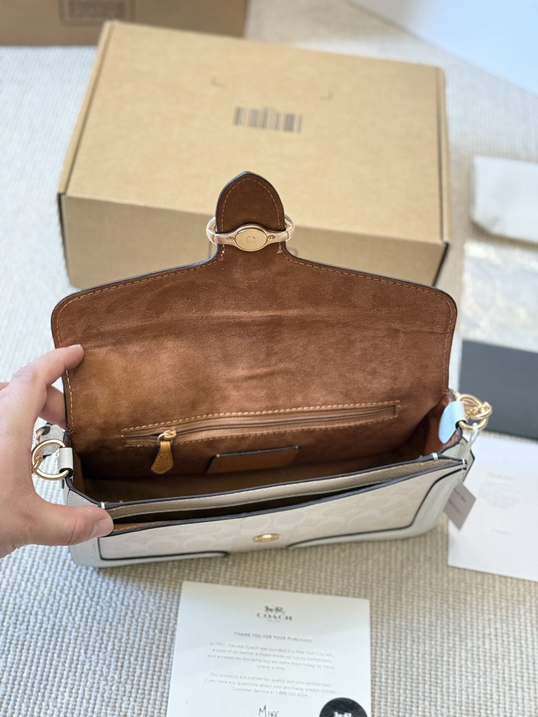 Coach Georgie Convertible Bag 27cm - Calfskin Leather Crossbody Backpack