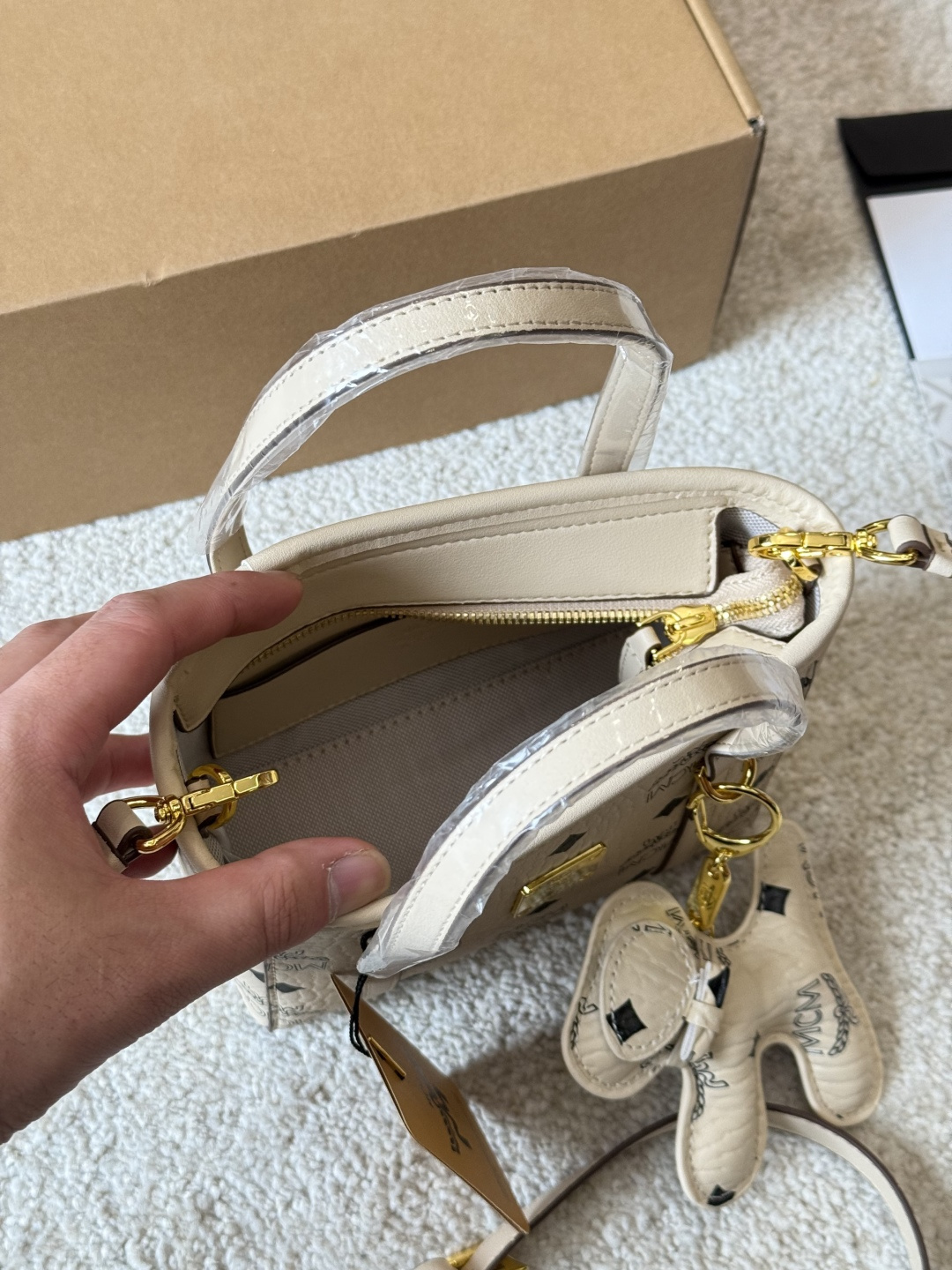 Luxury p125 MCM MC ZP Tote Bag