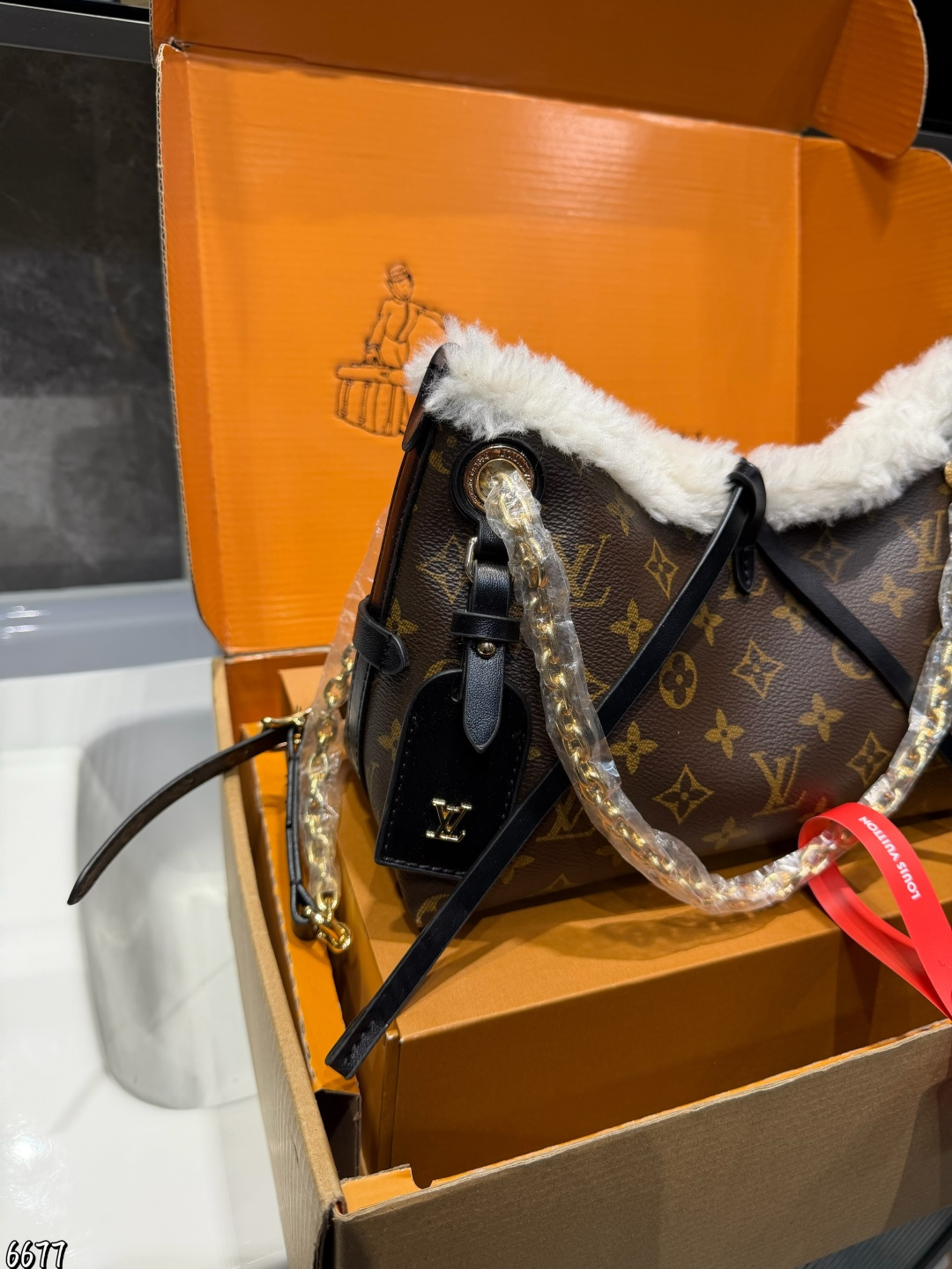 Louis Vuitton p155 Carryall Monogram Bag