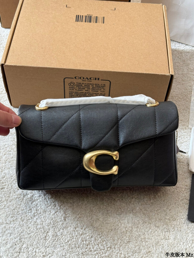 Coach p185 Tabby 26 Logo CLogo Wallet editorial product context 3