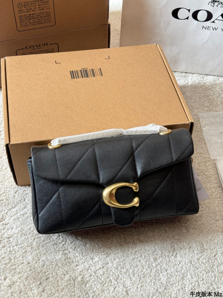Coach p185 Tabby 26 Logo CLogo Wallet editorial product context 2