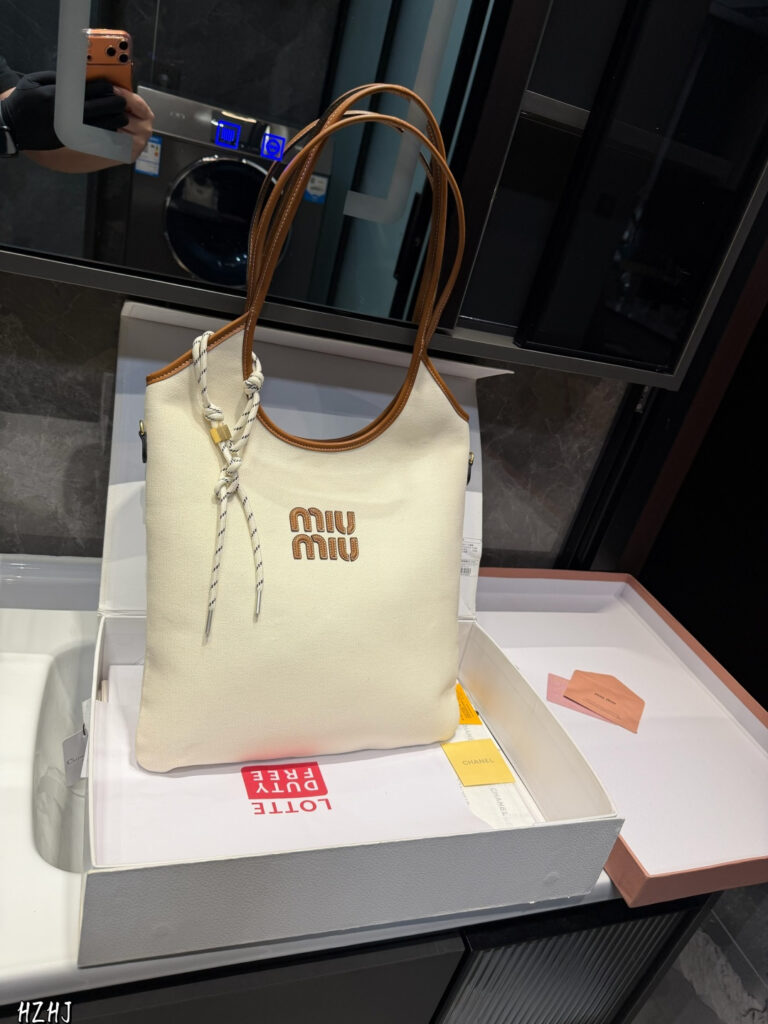 Miu Miu Tote Bag 34 x 31 cm editorial product context 1