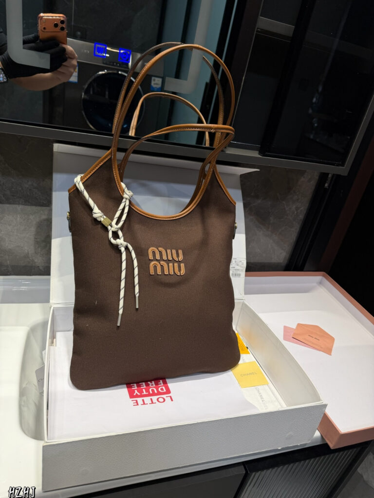 Miu Miu Tote Bag 34 x 31 cm editorial product context 2