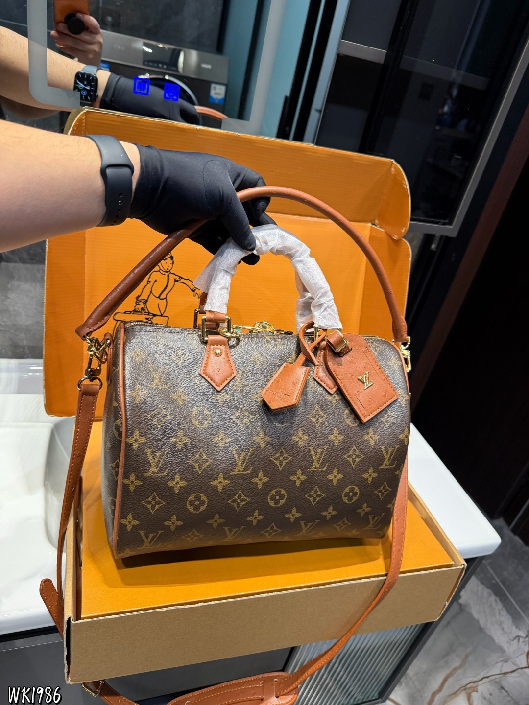 Louis Vuitton p170 Nano Speedy 30 LVSpeedy Retiro Handbag