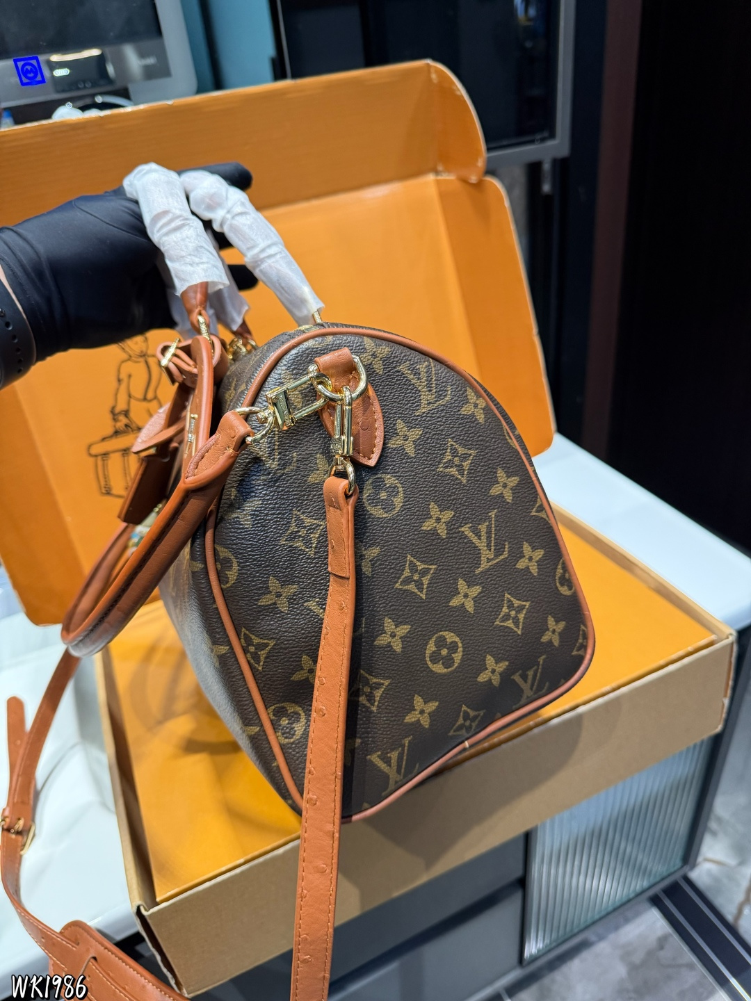 Louis Vuitton p170 Nano Speedy 30 LVSpeedy Retiro Handbag