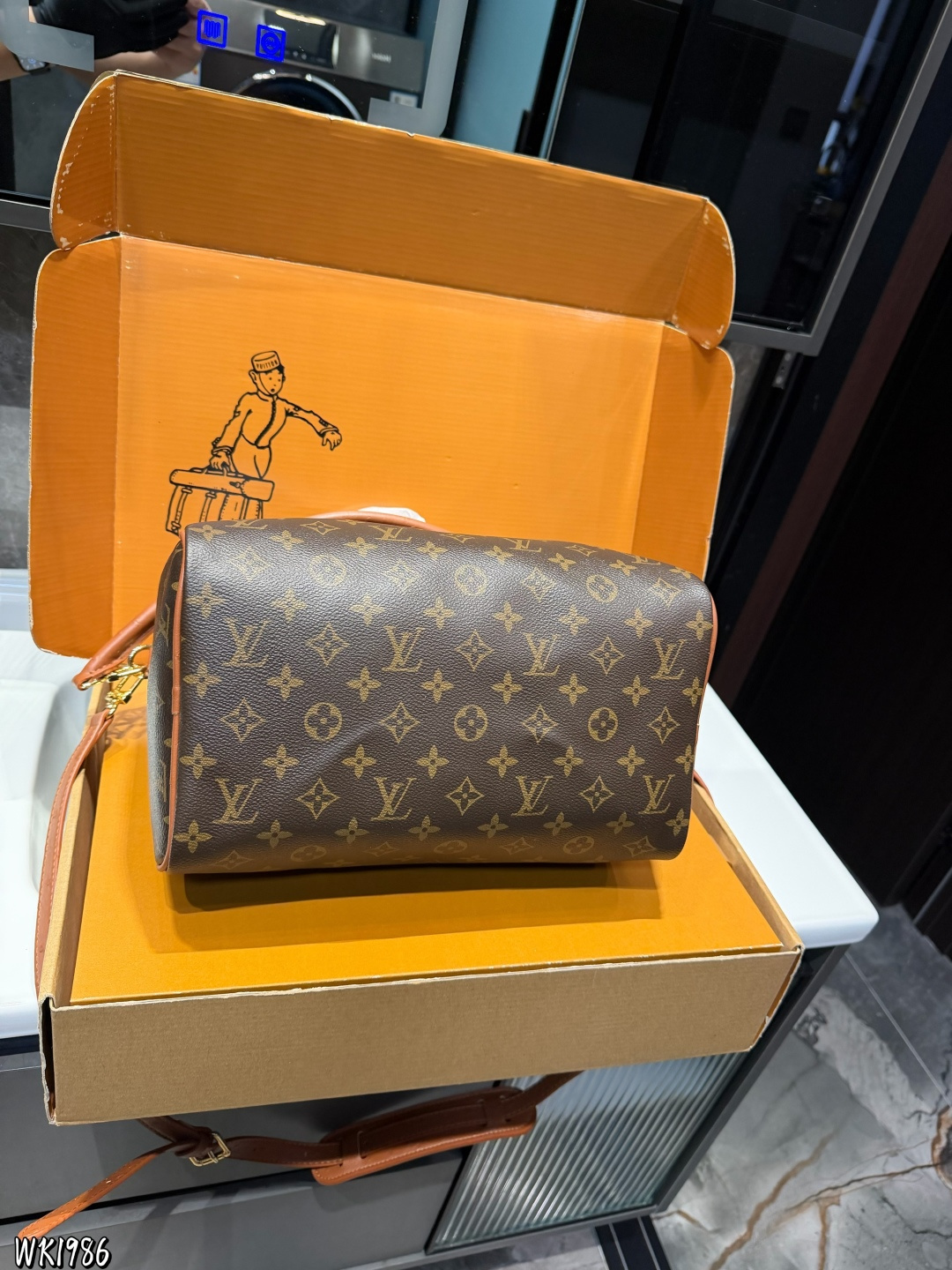 Louis Vuitton p170 Nano Speedy 30 LVSpeedy Retiro Handbag