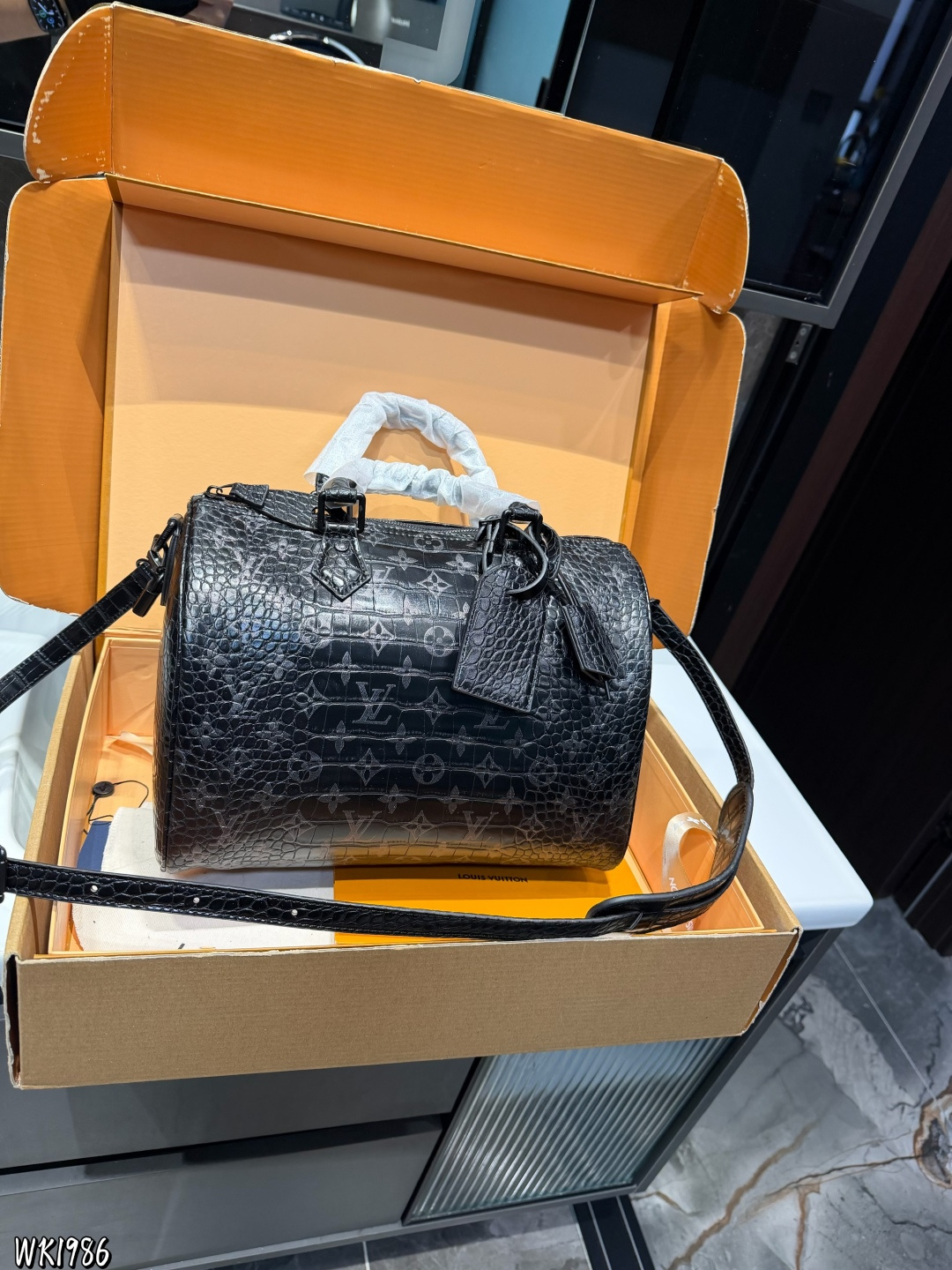 Louis Vuitton p155 Nano Speedy 30 LVSpeedy Retiro Handbag