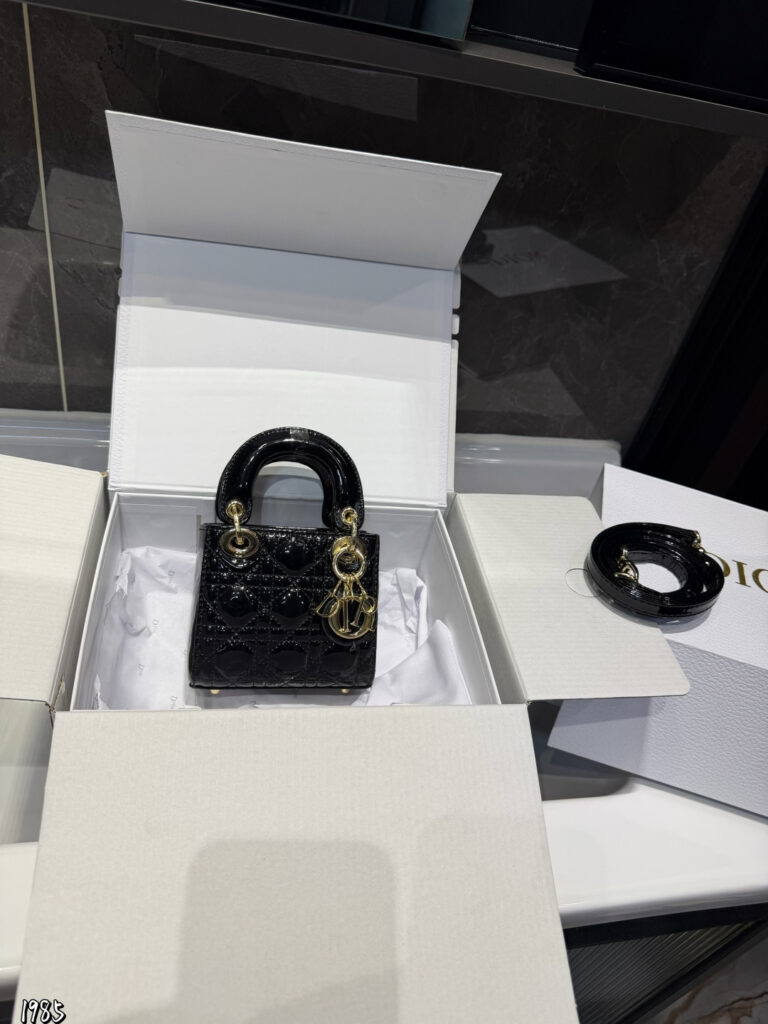 Dior Angelababy Mini Micro Good Lucky Leather Bag editorial product context 1