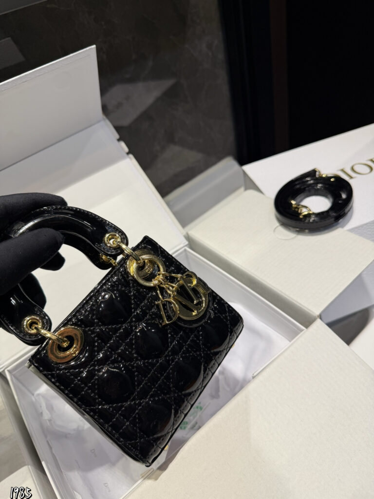 Dior Angelababy Mini Micro Good Lucky Leather Bag editorial product context 2
