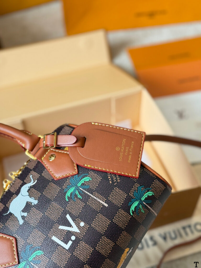 Louis Vuitton Ss26 Damier Brown Calfskin Leather Crossbody Bag 15 cm editorial product context 2