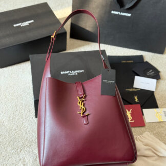 Saint Laurent p145 LE Hobo PYSL Logo OK Large Handbag