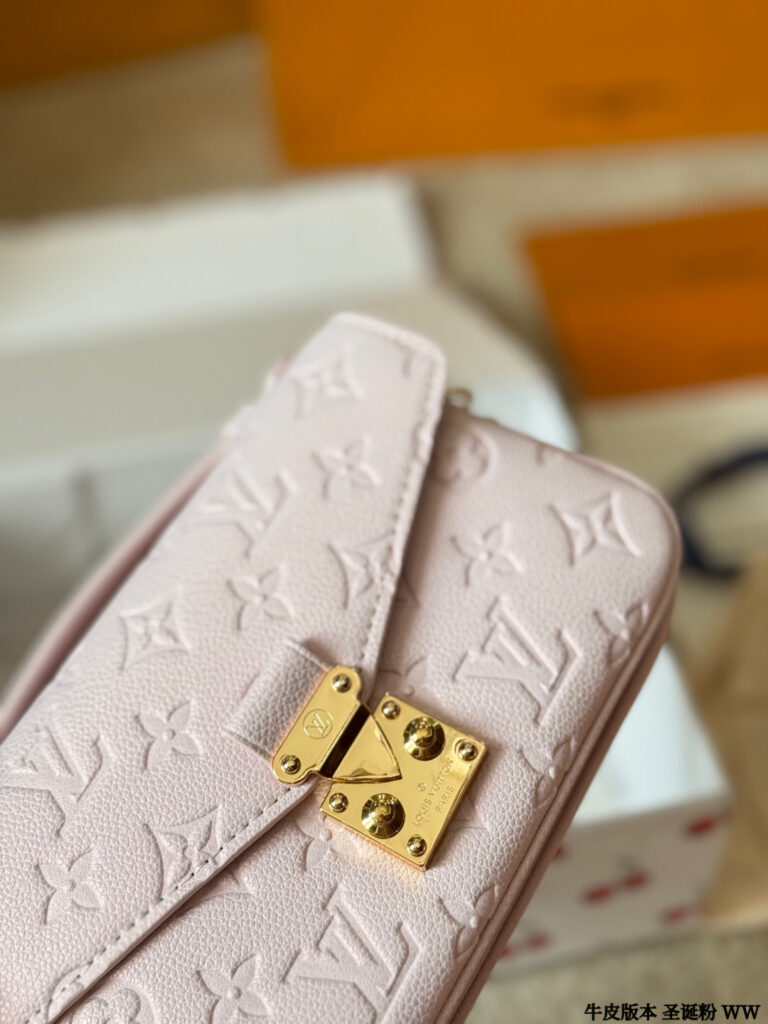 Louis Vuitton Pochette Metis East West Mini 21 Gold Calfskin Leather editorial product context 2