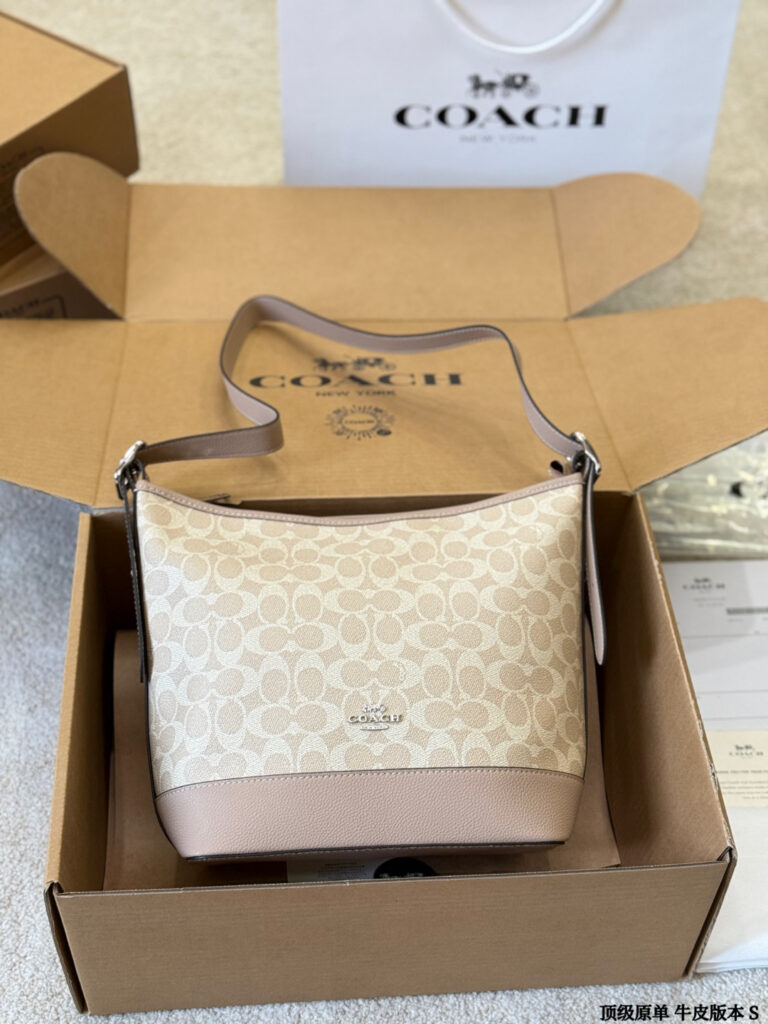 Coach Laurel Calfskin Leather Crossbody Bag editorial product context 1
