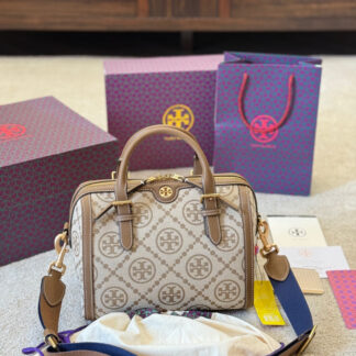 Luxury p190 Tory Burch Monogram 25 OK Mini Wallet