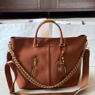 Prada p175 OK Logo OR 35 Tote Bag