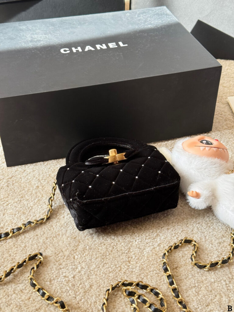 Chanel Kelly 12 Mini Red Leather Crossbody Bag editorial product context 3
