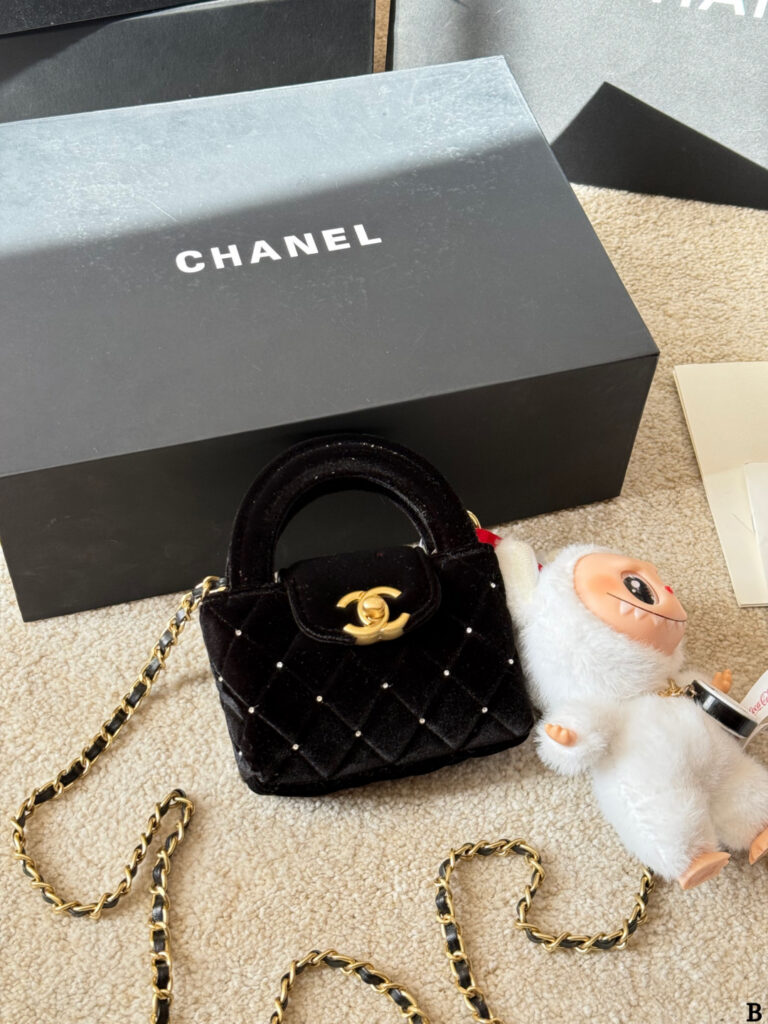 Chanel Kelly 12 Mini Red Leather Crossbody Bag editorial product context 1