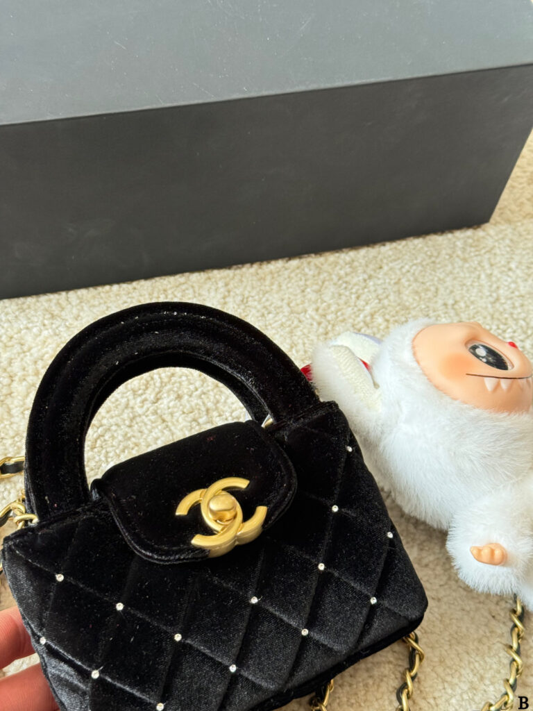 Chanel Kelly 12 Mini Red Leather Crossbody Bag editorial product context 2
