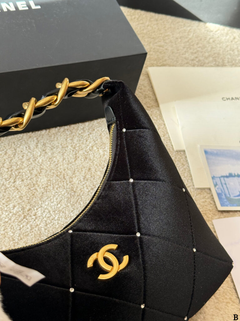 Chanel p215 Hobo CLogo x28x8cm Pattern Check Bags 24 x editorial product context 3