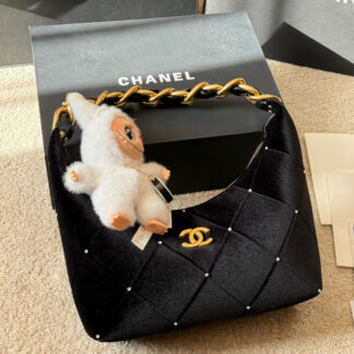 Chanel p215 Hobo CLogo x28x8cm Pattern Check Bags 24 x