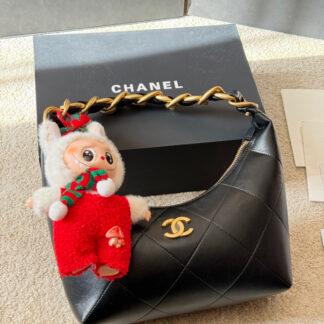 Chanel p195 KHobo Hobo CLogo x28x8cm Bag