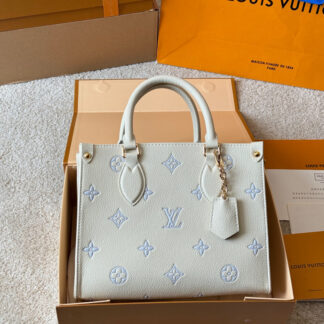 Louis Vuitton p195 Onthego VLL litton Logo Tote Bag