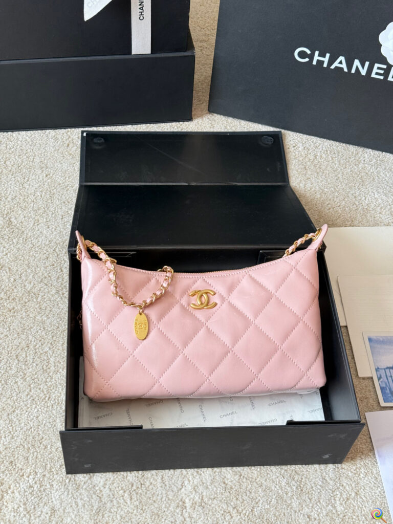 Chanel p135 Hobo CLogo OK 25 Small Crossbody Bag editorial product context 3