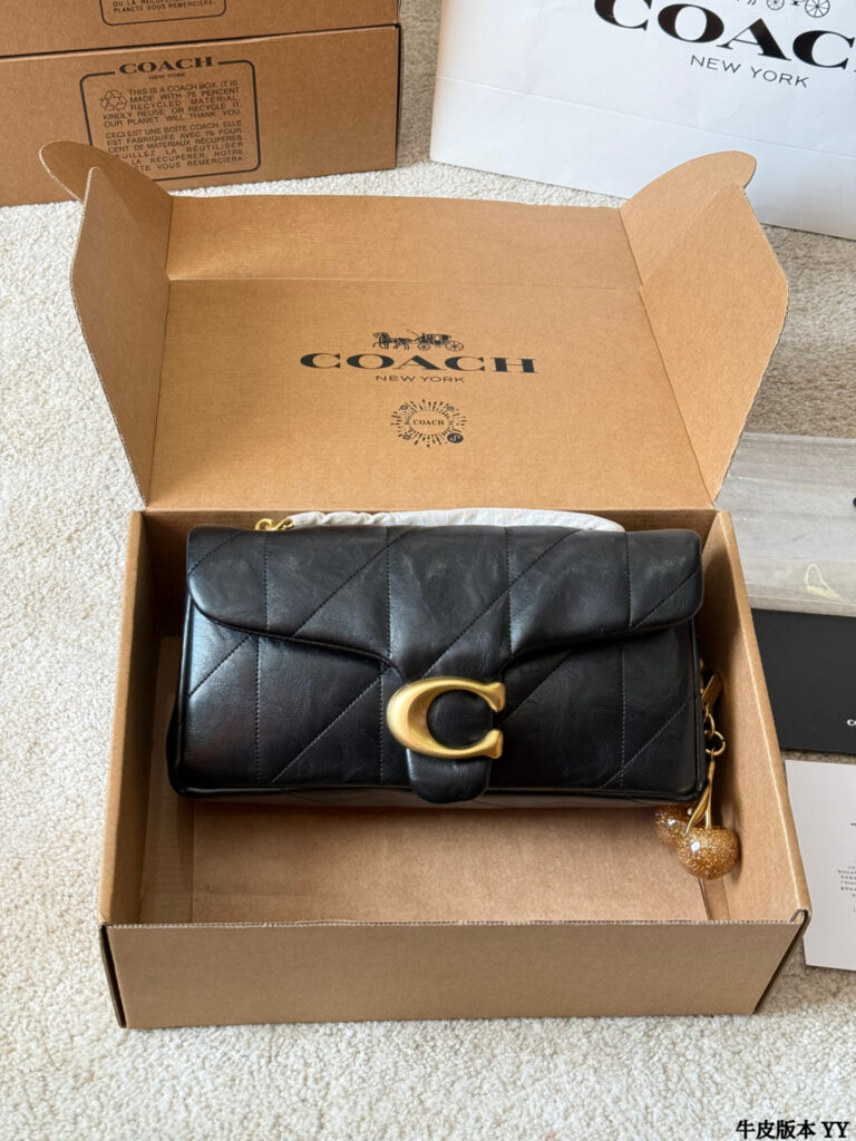 Coach p200 Tabby 26 Logo CLogo Wallet editorial product context 3