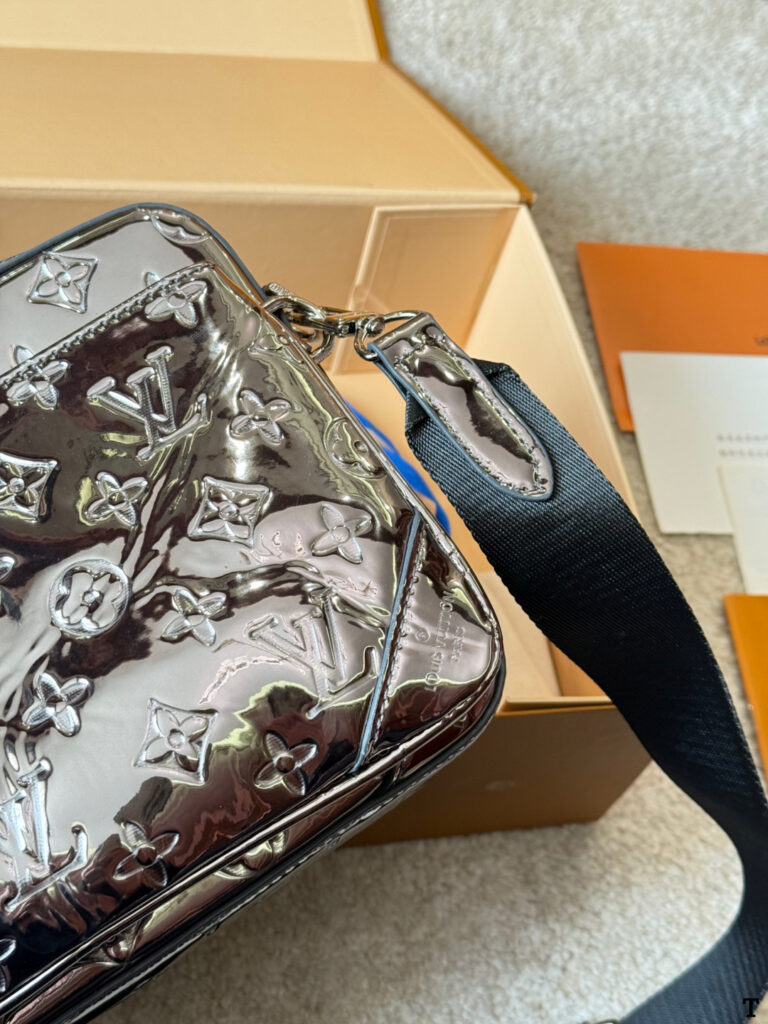 Louis Vuitton Leather Crossbody Bag editorial product context 3