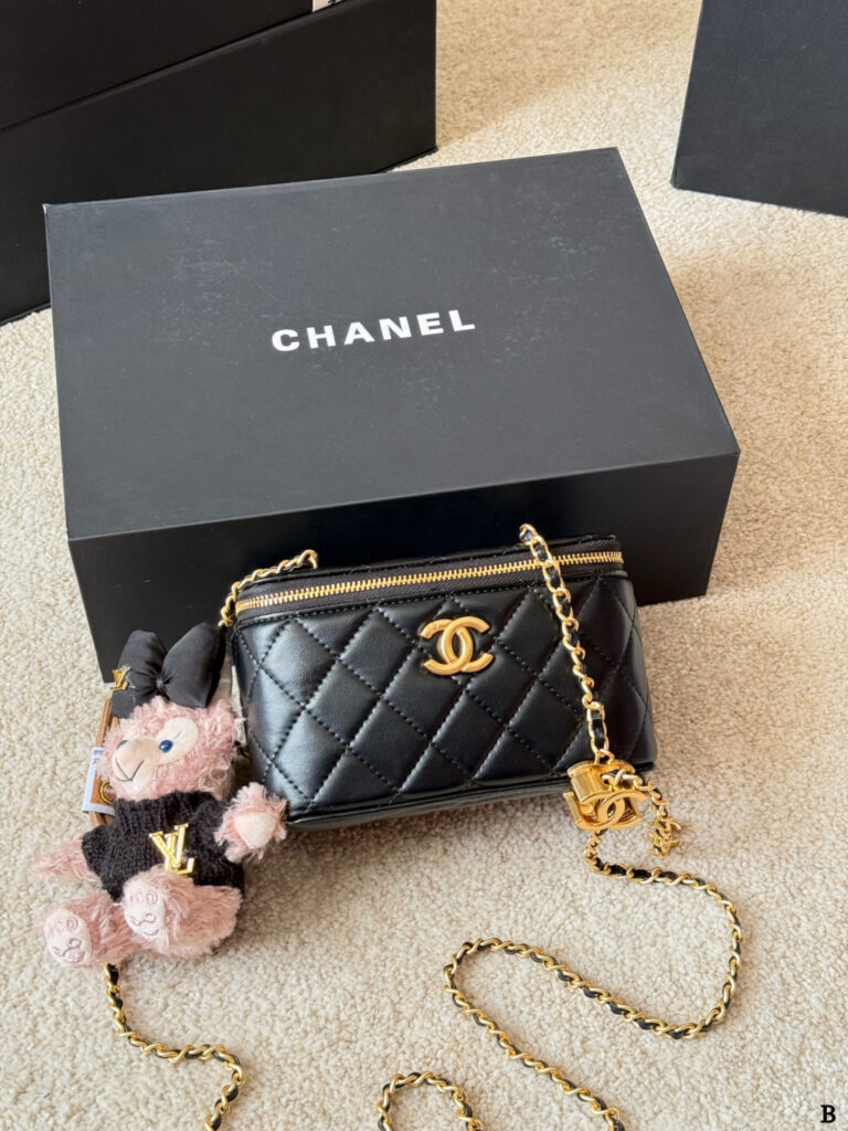Chanel Black Leather Belt editorial product context 2