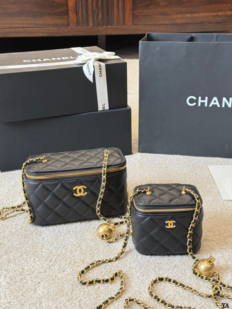 Chanel Black Leather Crossbody Bag editorial product context 1