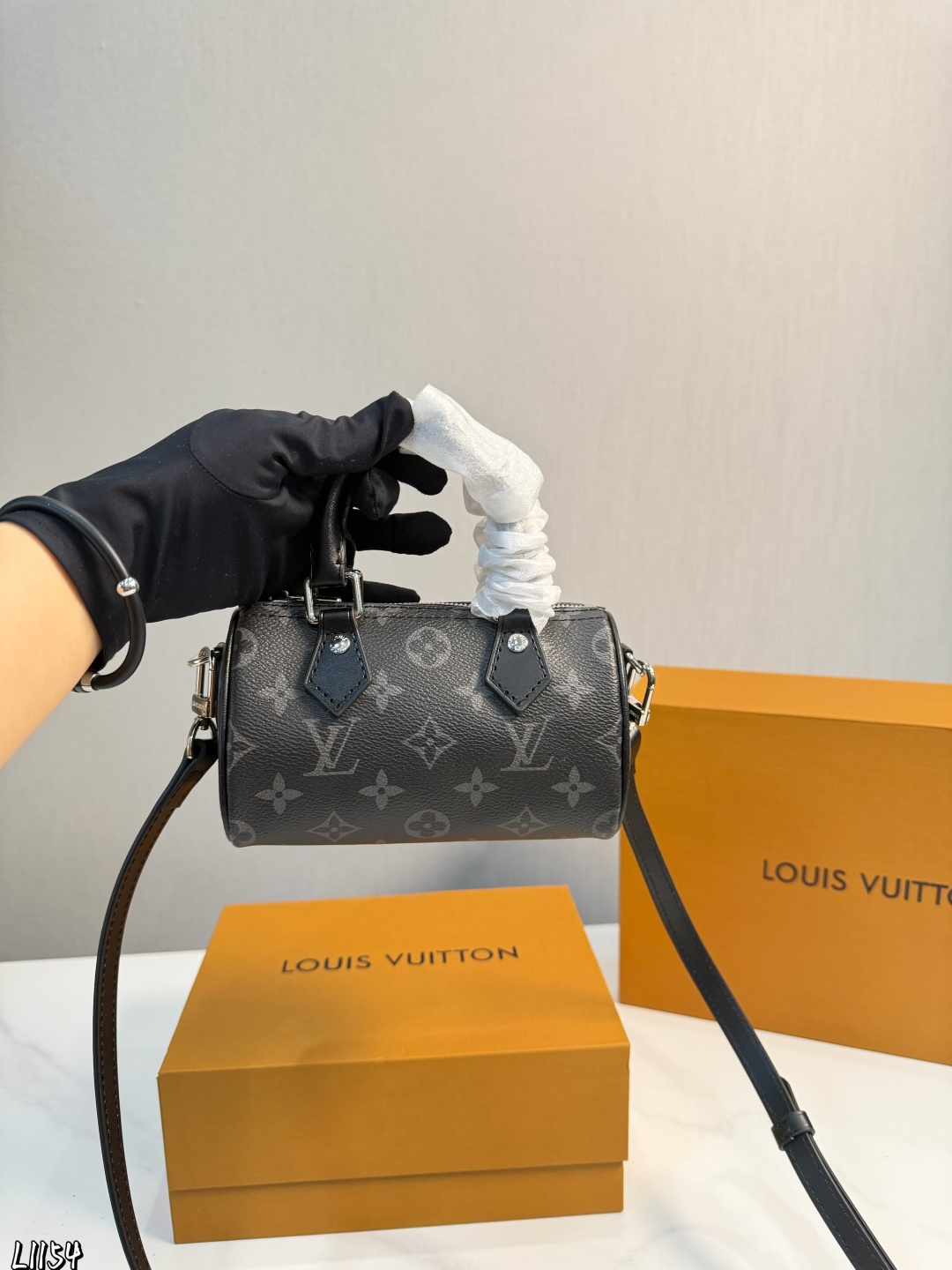 Louis Vuitton P100 Nano Speedy 16 Retiro Handbag