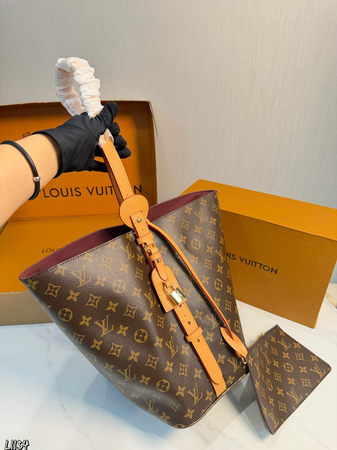 Louis Vuitton p135 ALL IN 24 27 Large Bucket Bag