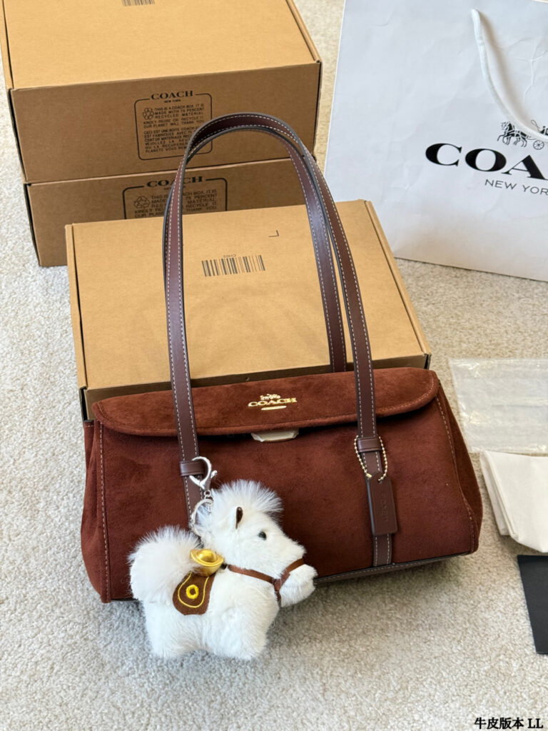 Coach Bridget Black Calfskin Leather Clutch 16 x 12 cm editorial product context 3