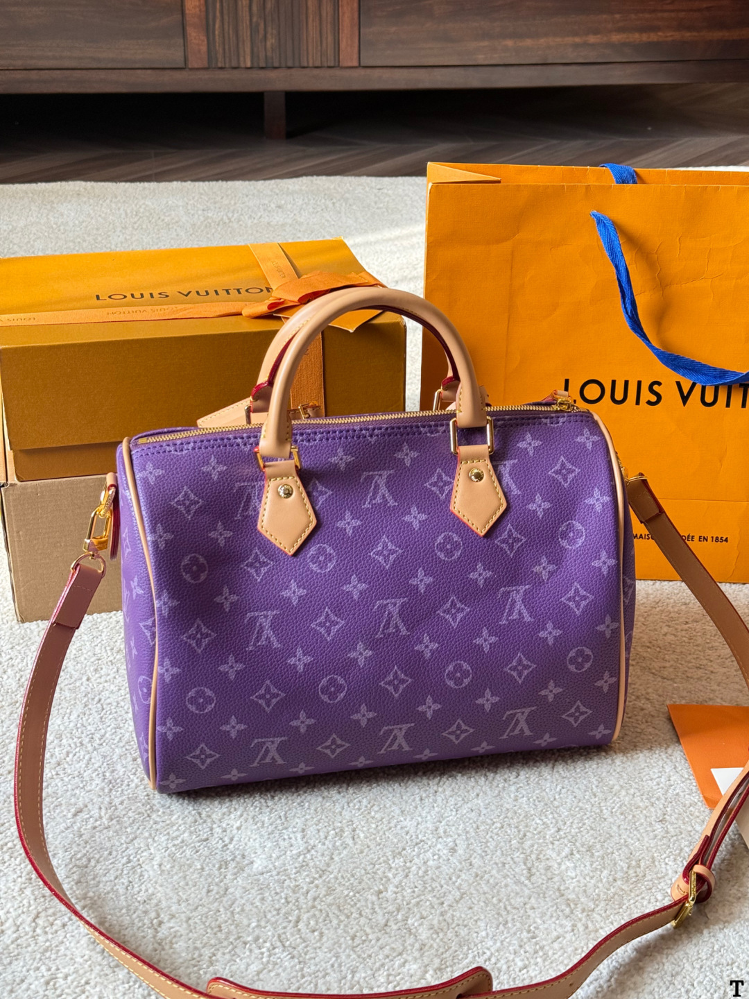 Louis Vuitton p140 Nano Speedy 30 Retiro Handbag