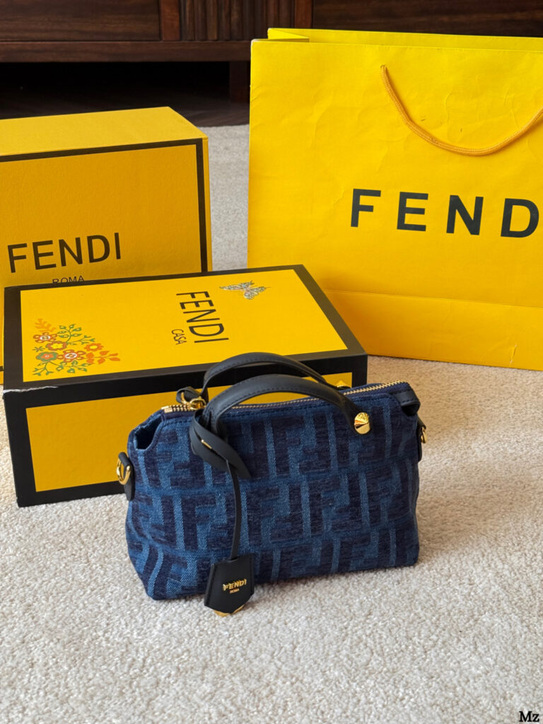 Fendi Cuoio Romano Small Shoulder Bag 14 cm editorial product context 3