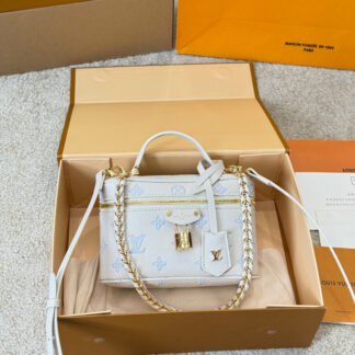 Louis Vuitton p160 2024 Vanity Chain Pouch Monogram Reverse 19 Handbag