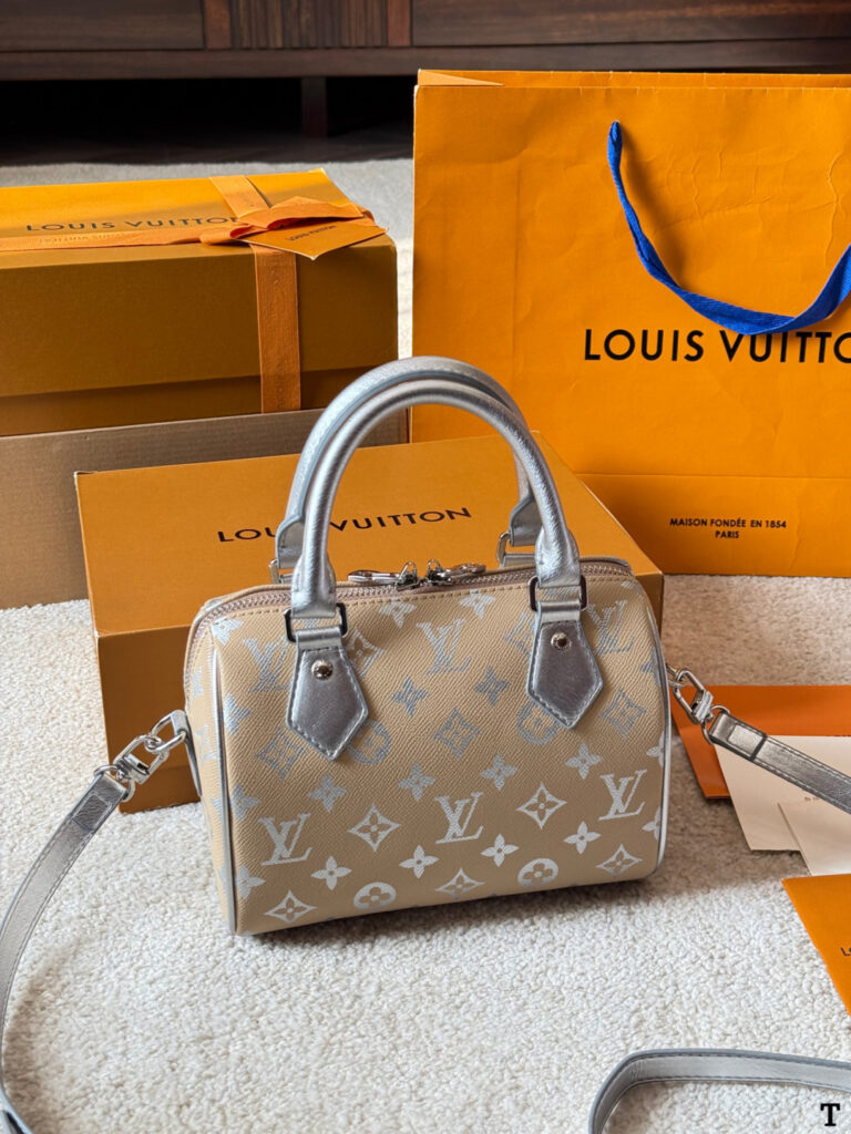 Louis Vuitton 20 Leather Speedy Bag 15 cm editorial product context 1